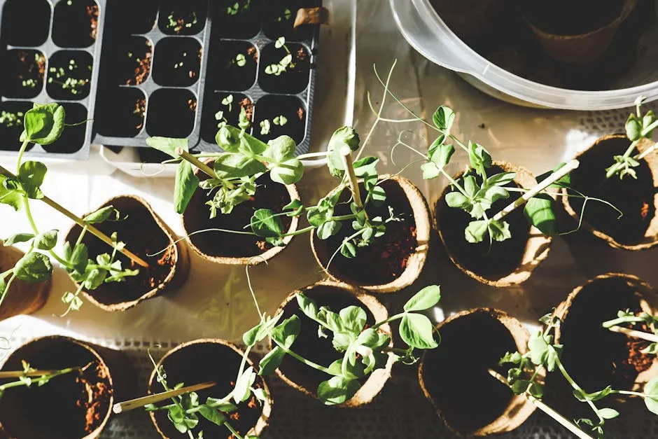 Variety Of Green Plants