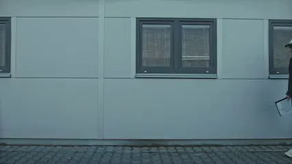 Horizontal video: Worker carrying a delivery box 6169117. Duration: 11 seconds. Resolution: 3840x2160