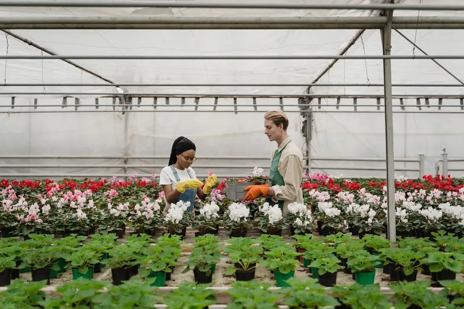 Gardeners Working Together