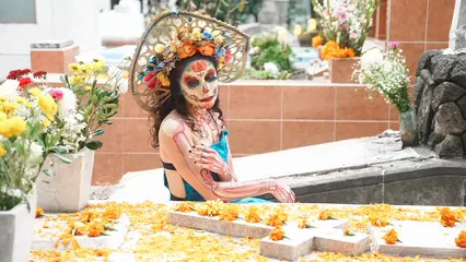 Horizontal video: Dia de muertos 19039524. Duration: 11 seconds. Resolution: 3840x2160