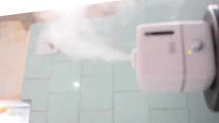 Horizontal video: A mist from a humidifier 5041387. Duration: 11 seconds. Resolution: 1920x1080