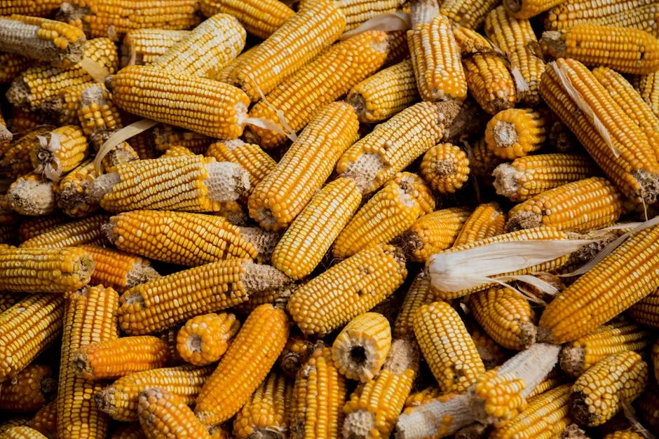 Bunch of Corn Cob
