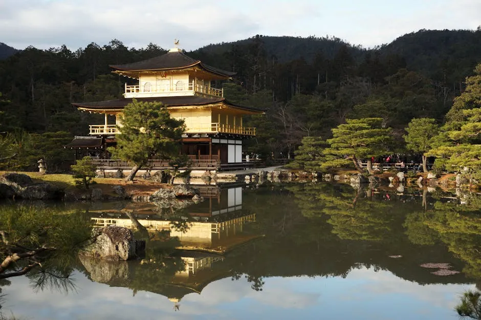 Kinkaku-ji Temple in Kyoto