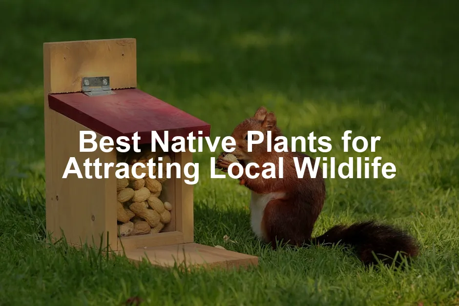 Featured image for Best Native Plants for Attracting Local Wildlife