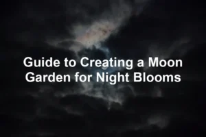 Featured image for Guide to Creating a Moon Garden for Night Blooms