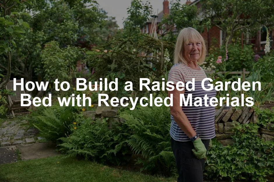 Featured image for How to Build a Raised Garden Bed with Recycled Materials