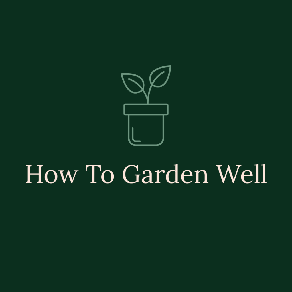 how to garden well logo