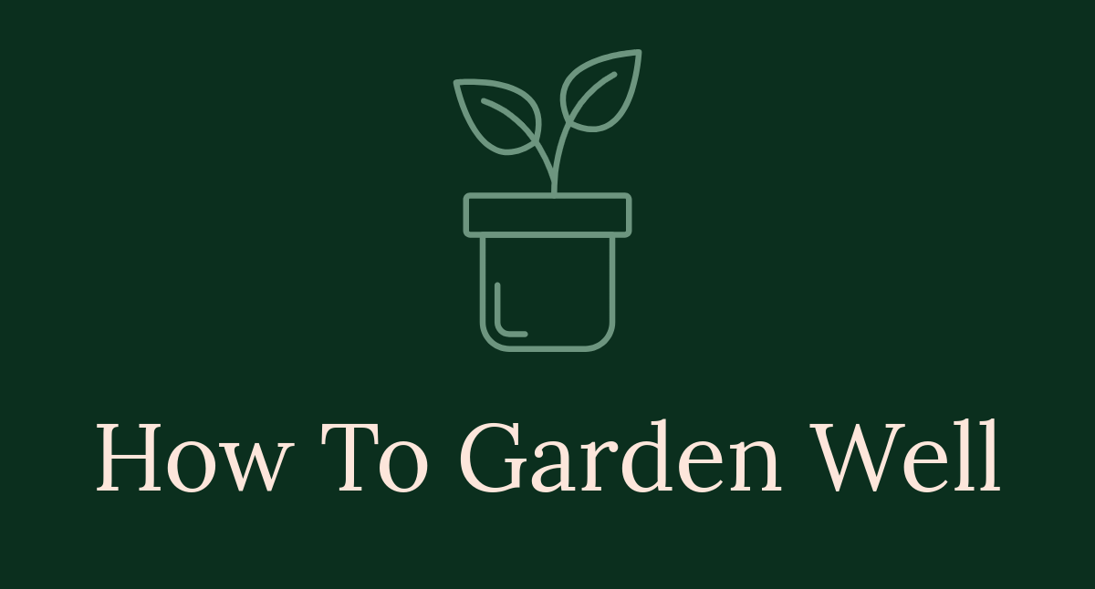 how to garden well logo