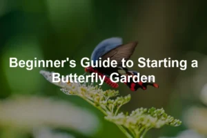 Featured image for Beginner's Guide to Starting a Butterfly Garden