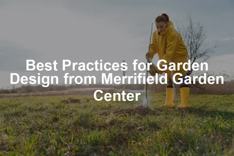 Featured image for Best Practices for Garden Design from Merrifield Garden Center