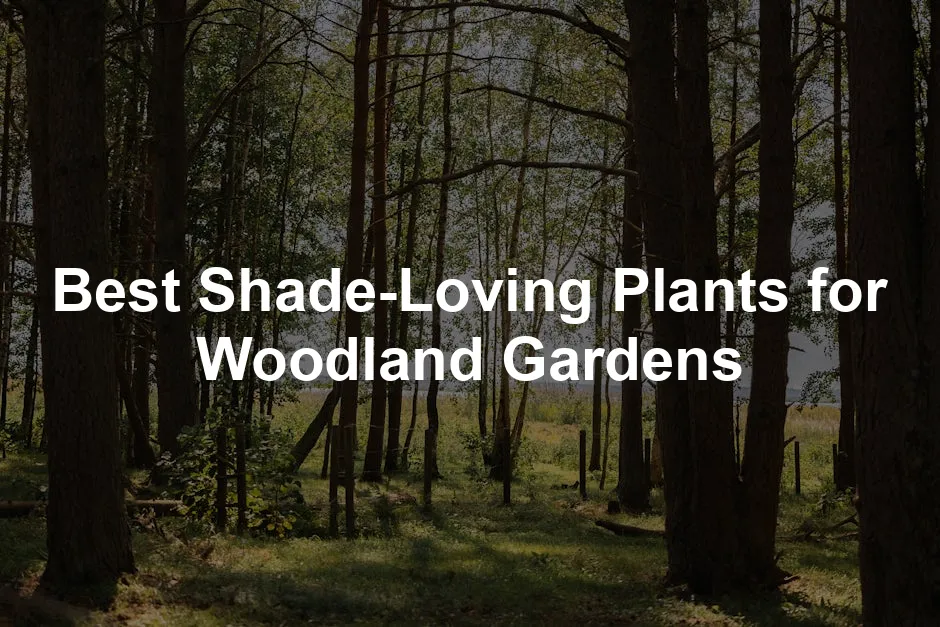 Featured image for Best Shade-Loving Plants for Woodland Gardens