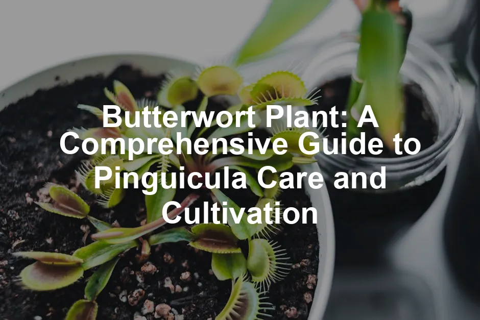 Featured image for Butterwort Plant: A Comprehensive Guide to Pinguicula Care and Cultivation