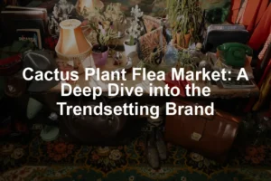 Featured image for Cactus Plant Flea Market: A Deep Dive into the Trendsetting Brand
