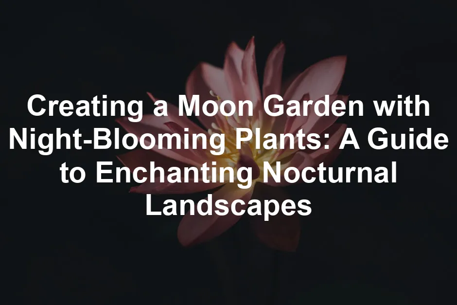 Featured image for Creating a Moon Garden with Night-Blooming Plants: A Guide to Enchanting Nocturnal Landscapes