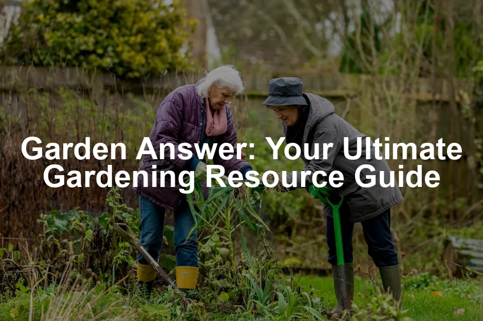 Featured image for Garden Answer: Your Ultimate Gardening Resource Guide
