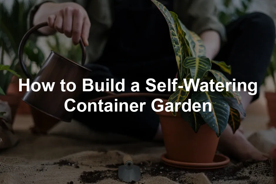 Featured image for How to Build a Self-Watering Container Garden