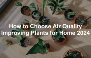Featured image for How to Choose Air Quality Improving Plants for Home 2024