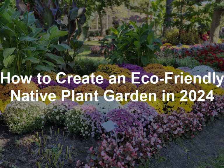 Featured image for How to Create an Eco-Friendly Native Plant Garden in 2024