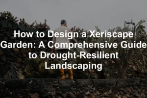 Featured image for How to Design a Xeriscape Garden: A Comprehensive Guide to Drought-Resilient Landscaping