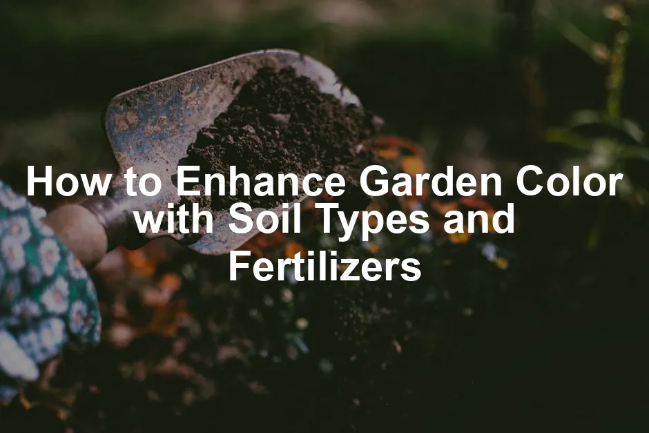 Featured image for How to Enhance Garden Color with Soil Types and Fertilizers