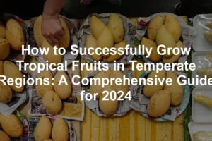 Featured image for How to Successfully Grow Tropical Fruits in Temperate Regions: A Comprehensive Guide for 2024