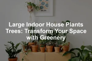 Featured image for Large Indoor House Plants Trees: Transform Your Space with Greenery