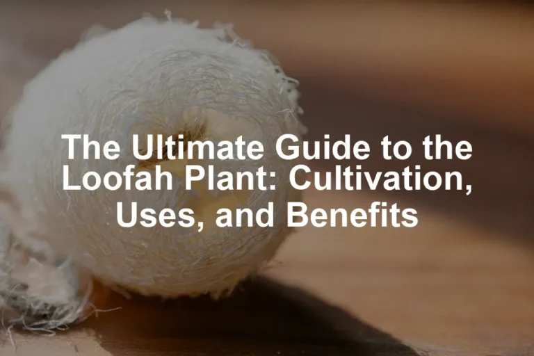 Featured image for The Ultimate Guide to the Loofah Plant: Cultivation, Uses, and Benefits