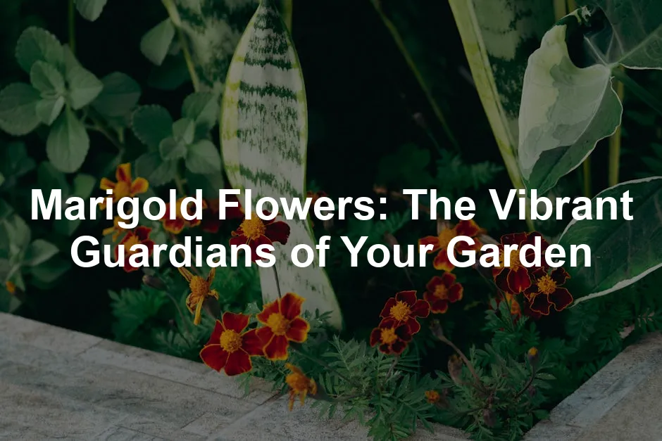 Featured image for Marigold Flowers: The Vibrant Guardians of Your Garden