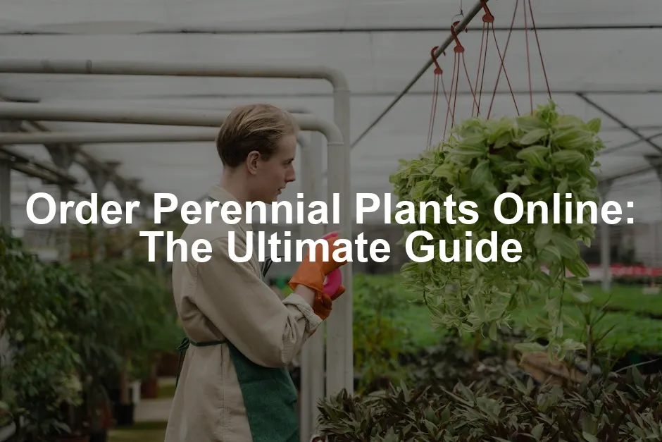 Featured image for Order Perennial Plants Online: The Ultimate Guide