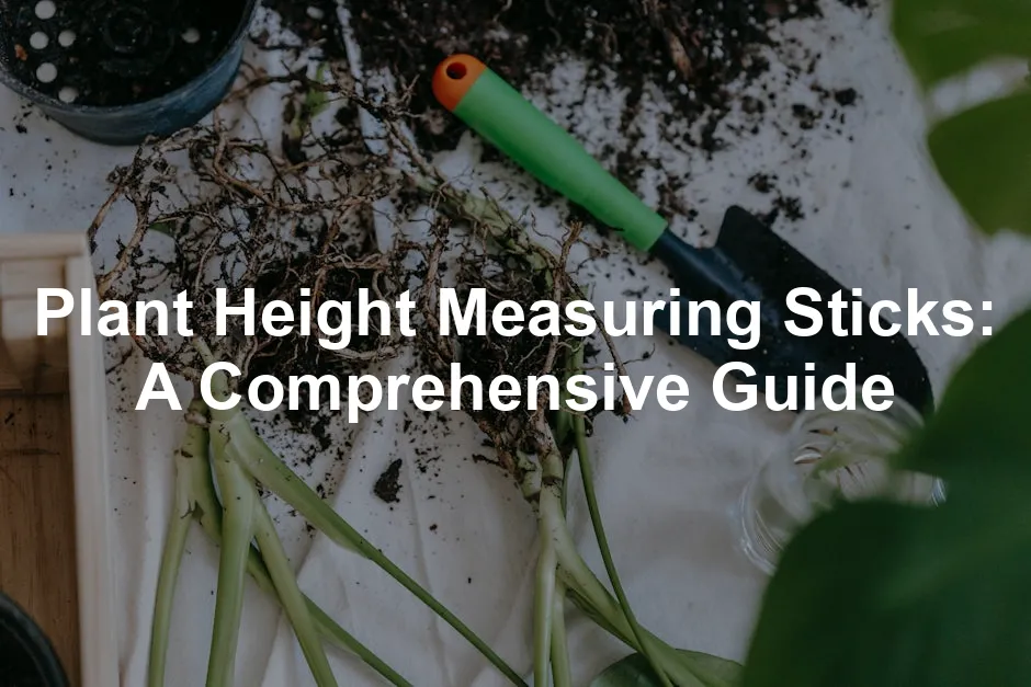 Featured image for Plant Height Measuring Sticks: A Comprehensive Guide