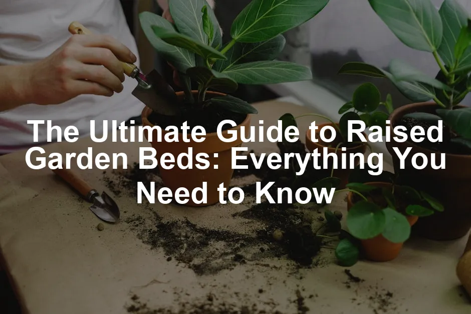 Featured image for The Ultimate Guide to Raised Garden Beds: Everything You Need to Know