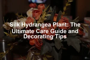 Featured image for Silk Hydrangea Plant: The Ultimate Care Guide and Decorating Tips