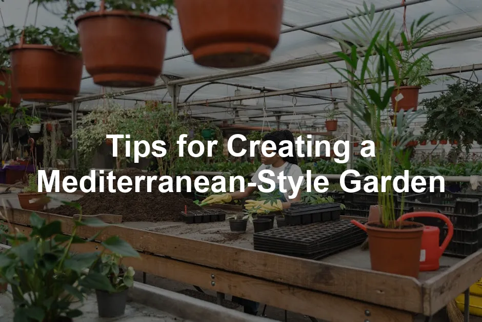 Featured image for Tips for Creating a Mediterranean-Style Garden