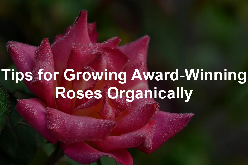 Featured image for Tips for Growing Award-Winning Roses Organically