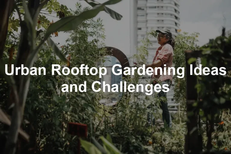 Featured image for Urban Rooftop Gardening Ideas and Challenges