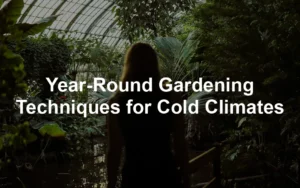 Featured image for Year-Round Gardening Techniques for Cold Climates