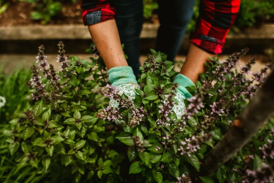 Hands of Gardener