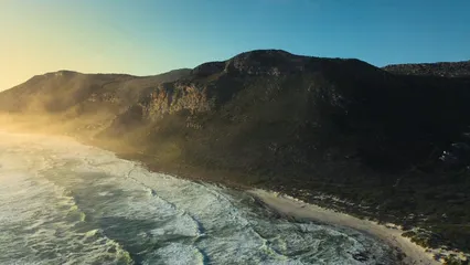 Horizontal video: Aerial shot of a landscape 8820216. Duration: 20 seconds. Resolution: 3840x2160
