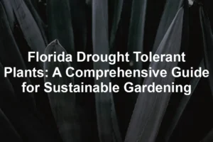 Featured image for Florida Drought Tolerant Plants: A Comprehensive Guide for Sustainable Gardening