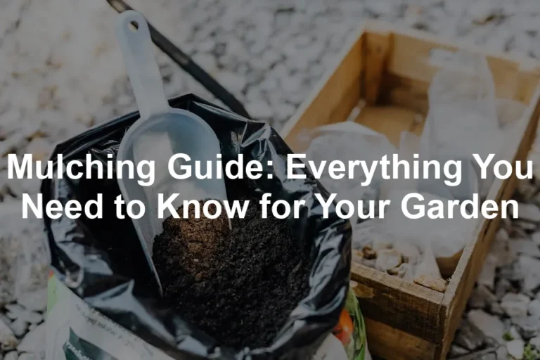 Featured image for Mulching Guide: Everything You Need to Know for Your Garden