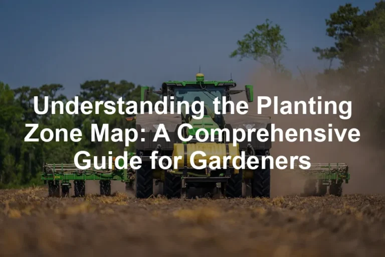 Featured image for Understanding the Planting Zone Map: A Comprehensive Guide for Gardeners