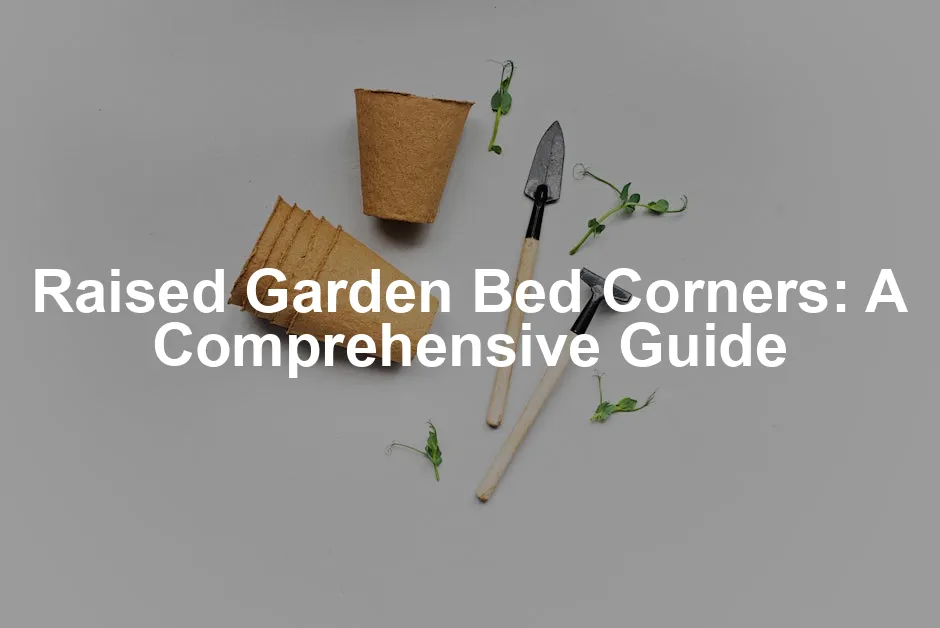 Featured image for Raised Garden Bed Corners: A Comprehensive Guide