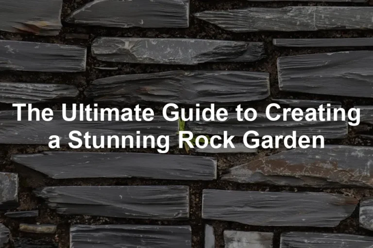 Featured image for The Ultimate Guide to Creating a Stunning Rock Garden