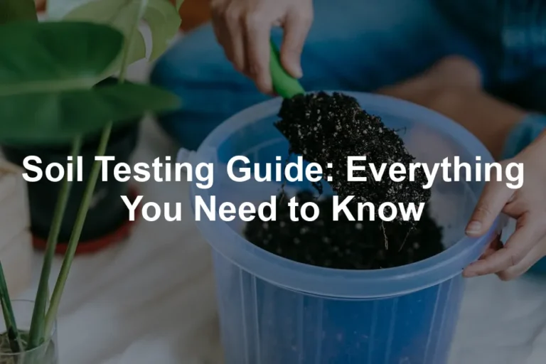 Featured image for Soil Testing Guide: Everything You Need to Know