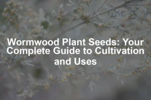 Featured image for Wormwood Plant Seeds: Your Complete Guide to Cultivation and Uses